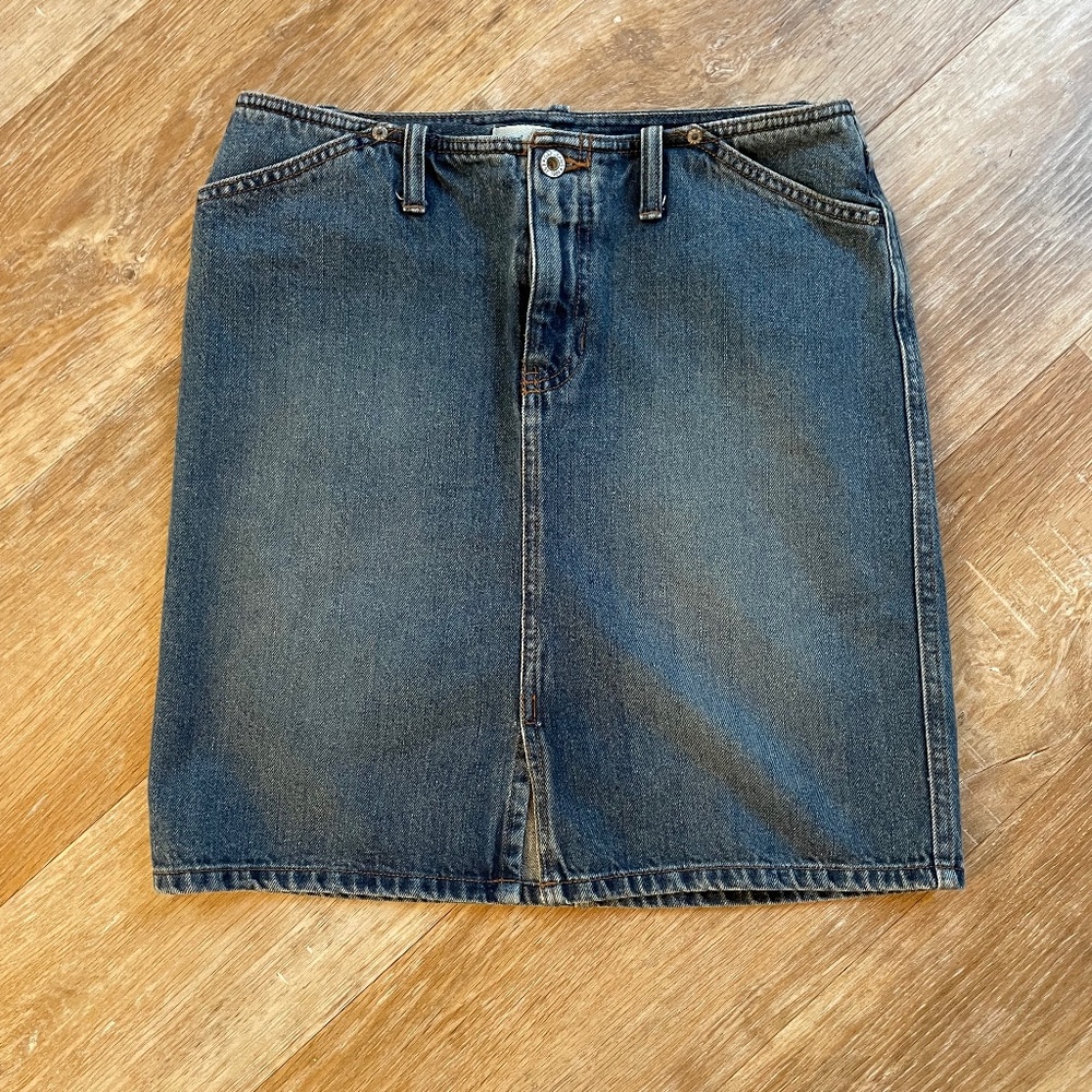 Gap denim skirt